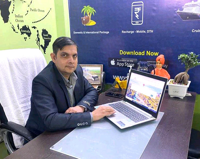 Pankaj Jain Founder & CEO, Toliday Trip Pvt. Ltd.